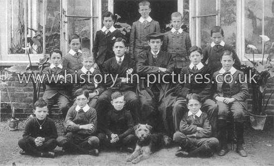 A Group of Pupils, Forest House School, Woodford Wells, Essex, c.1910
